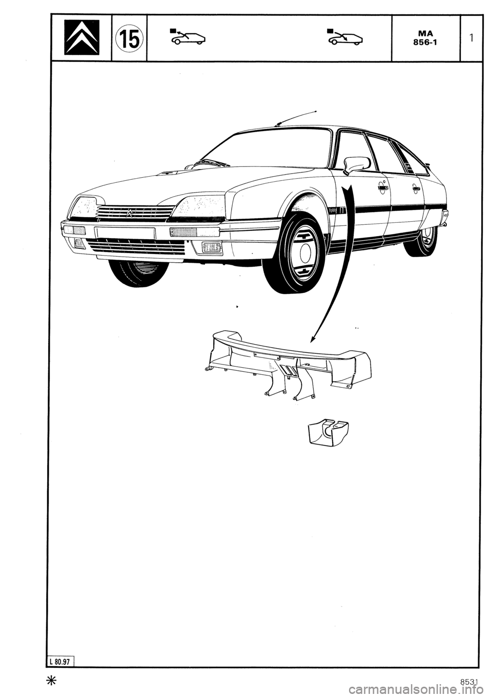 CITROEN CX 1988 Service Manual CITROEN CX 1988 Service Manual