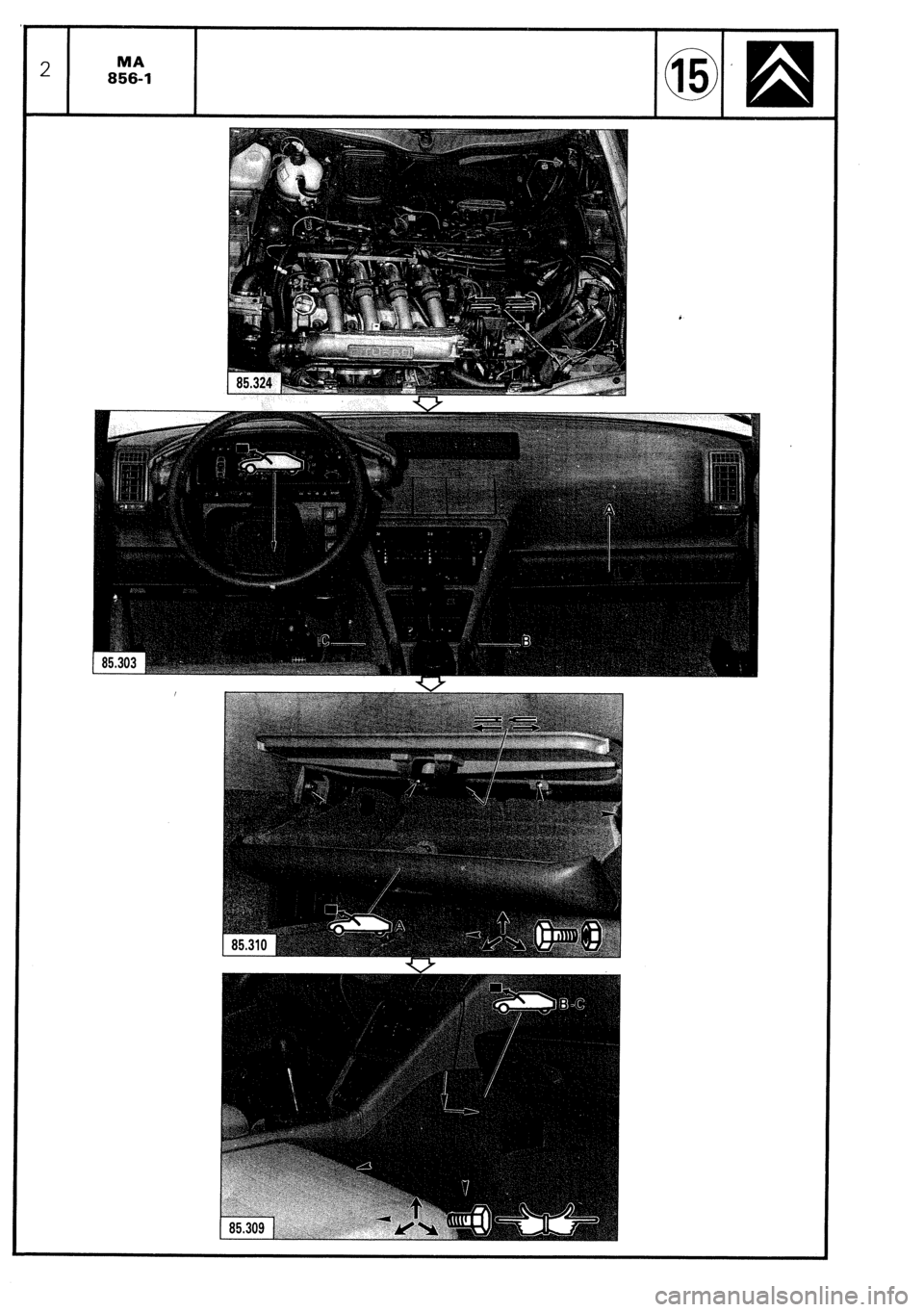 CITROEN CX 1988 Service Manual CITROEN CX 1988 Service Manual