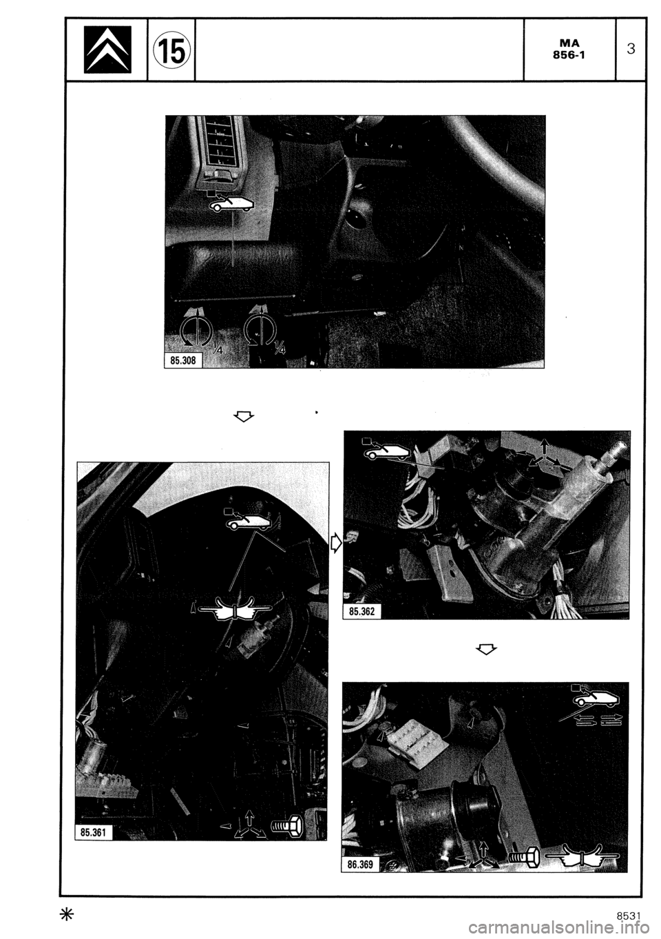 CITROEN CX 1988 Service Manual CITROEN CX 1988 Service Manual