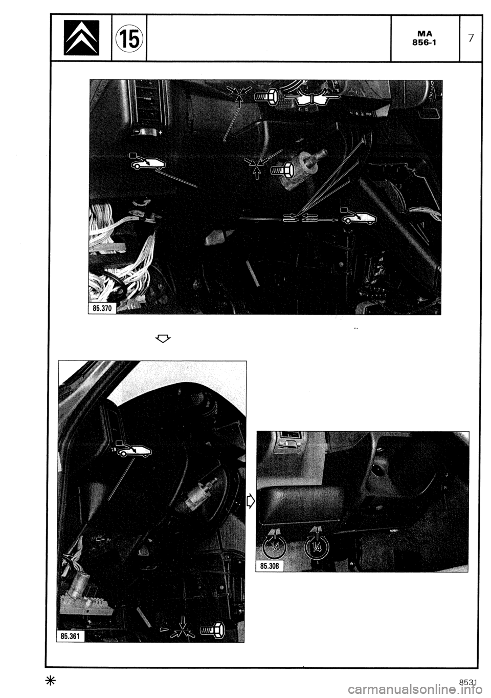 CITROEN CX 1988 Service Manual CITROEN CX 1988 Service Manual