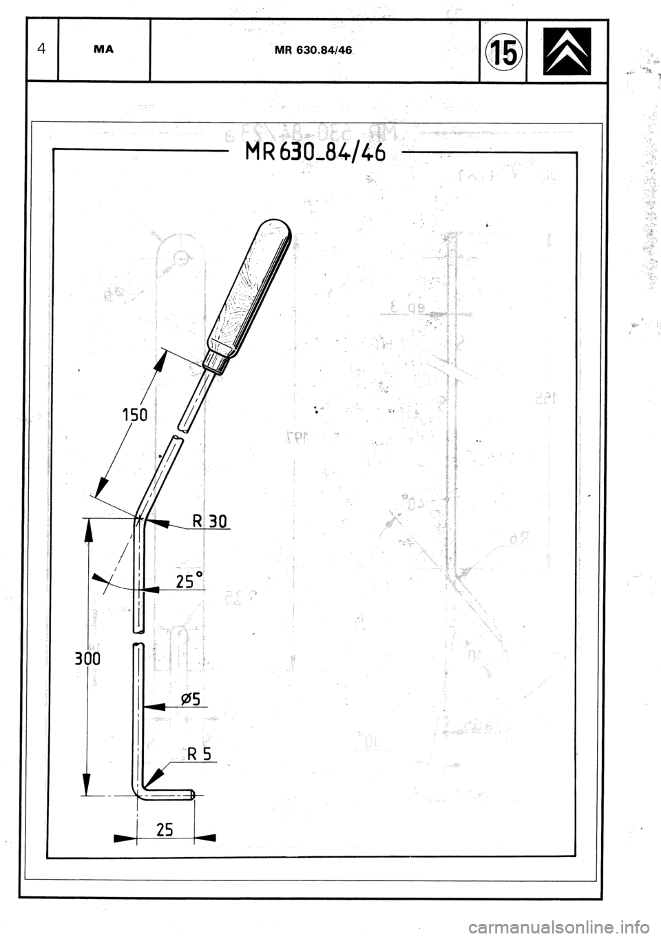 CITROEN CX 1988 Service Manual CITROEN CX 1988 Service Manual
