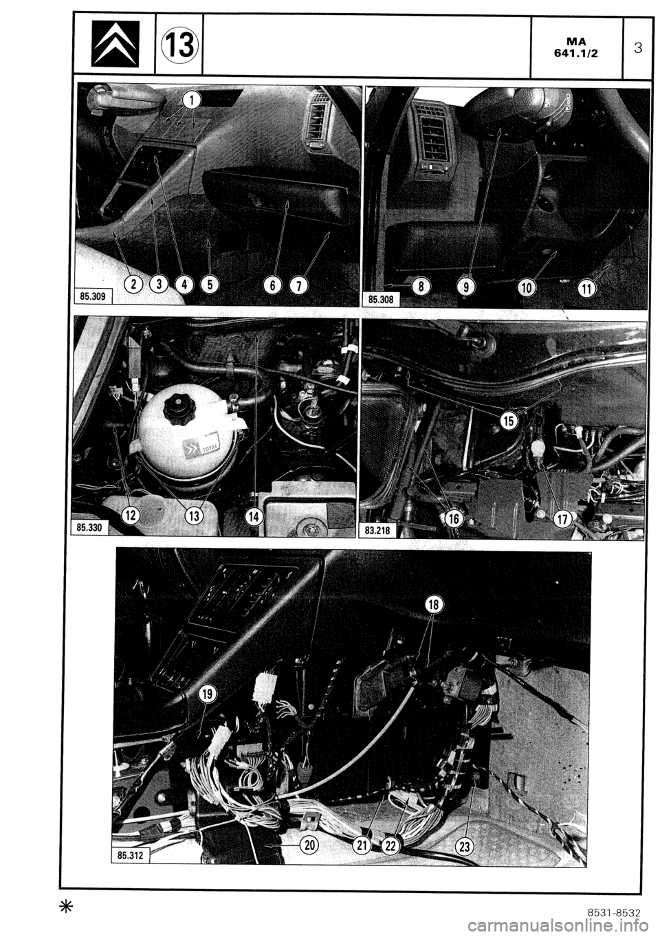 CITROEN CX 1988 Service Manual CITROEN CX 1988 Service Manual