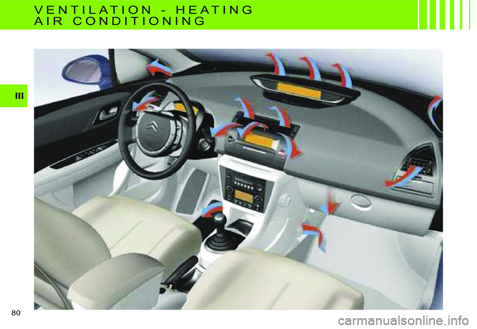 CITROEN C4 DAG 2006 Manual PDF �I�I�I
�8�0� �V �E �N �T �I �L �A �T �I �O �N �  �- �  �H �E �A �T �I �N �G 
�A �I �R �  �C �O �N �D �I �T �I �O �N �I �N �G  